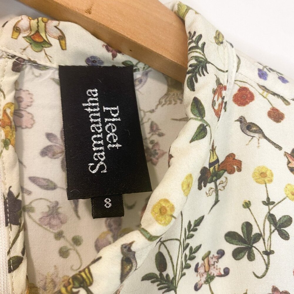 Samantha Pleet passion dress in ivory illuminated print - Picture 11 of 15